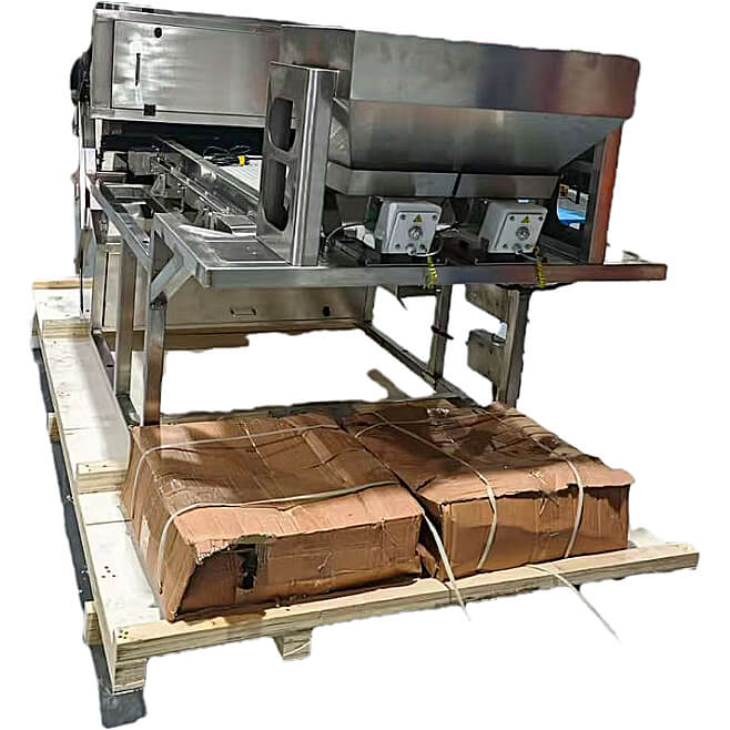 بهترین دستگاه سورتینگ پسته سورتینگ دیپلرنینگ نواری ۲ کانال sortex